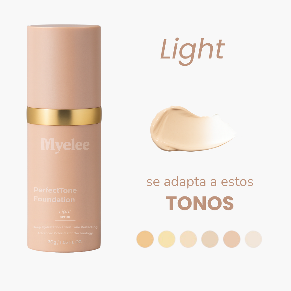 PerfectTone Foundation® - Base Hidratante y Protectora